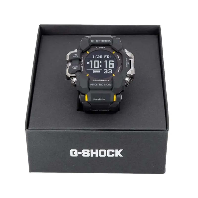 G-Shock Rangeman MASTER OF G-LAND Solar Power GPS Tracker Men's Watch- GPR-H1000-1